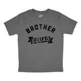 Youth Brother Squad T Shirt Funny Awesome Bro Sibling Joke Tee For Kids