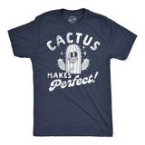 Mens Funny T Shirts Cactus Makes Perfect Sarcastic Novelty Graphic Tee for Men