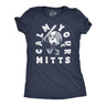 Womens Funny T Shirts Calm Your Mitts Sarcastic Baseball Softball Graphic Tee For Ladies