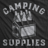 Mens Funny T Shirts Camping Supplies Sarcastic Drinking Graphic Novelty Tee For Men