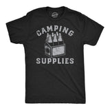 Mens Funny T Shirts Camping Supplies Sarcastic Drinking Graphic Novelty Tee For Men