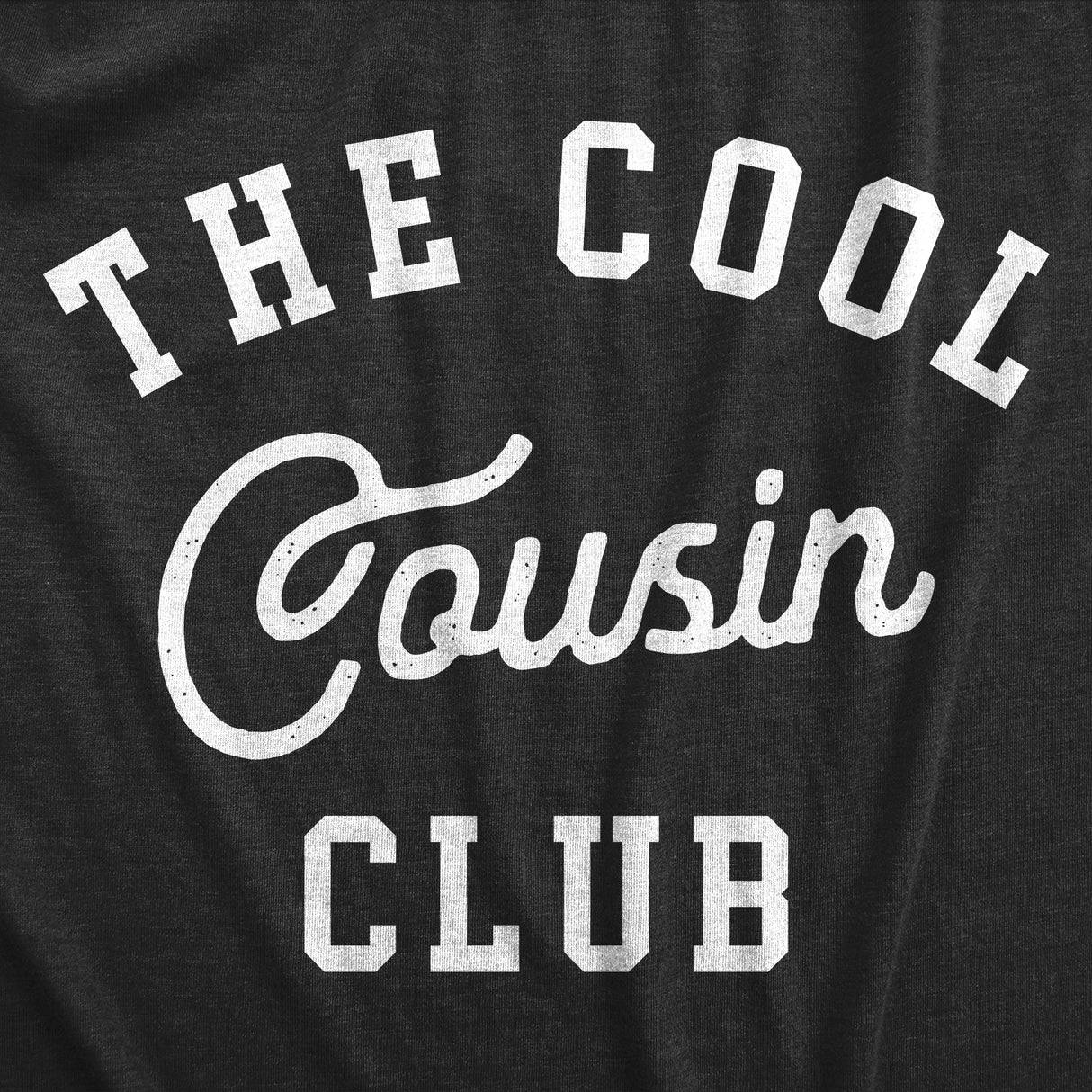Youth The Cool Cousin Club T Shirt Funny Extended Family Cousins Joke Tee for Kids