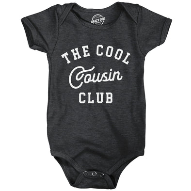 The Cool Cousin Club Baby Bodysuit Funny Extended Family Cousins Joke Jumper For Infants