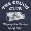 Mens Funny T Shirts The Couch Club Sarcastic Lazy Sofa Graphic Tee For Men