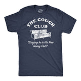 Mens Funny T Shirts The Couch Club Sarcastic Lazy Sofa Graphic Tee for Men