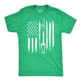 Mens Craft Beer American Flag St Patricks Day Graphic Tee Drinking T Shirt