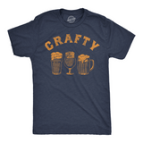 Mens Funny T Shirts Crafty Sarcastic Beer Drinking Graphic Tee For Men