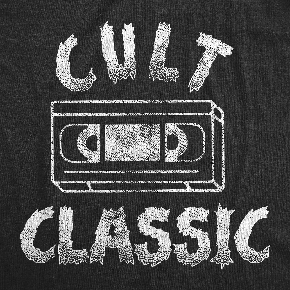 Mens Funny T Shirts Cult Classic Sarcastic Video Tape Graphic Tee for Men
