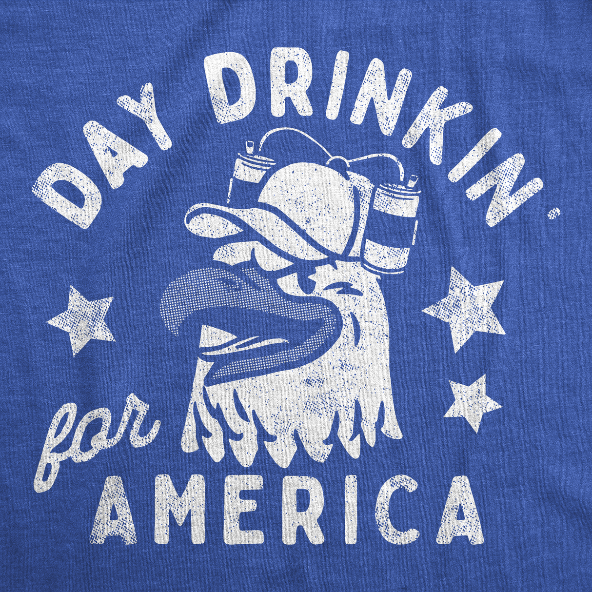 Mens Funny T Shirts Day Drinkin For America Sarcastic Fourth Of July Tee For Men