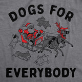 Womens Funny T Shirts Dogs For Everybody Sarcastic Christmas Puppy Graphic Tee For Ladies