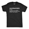 Mens Dogtrovert Definition Funny T Shirt Sarcastic Dog Lover Tee For Men