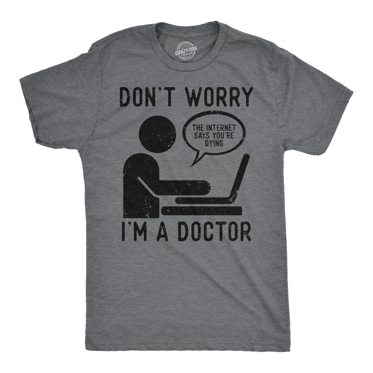 Mens Funny T Shirts Dont Worry Im A Doctor Sarcastic Graphic Tee For Men