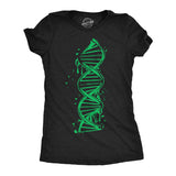 Womens Drippy DNA Funny T Shirts Science Graphic Tee For Ladies