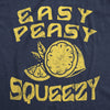 Womens Easy Peasy Lemon Squeezy T Shirt Funny Relaxed Lemons Saying Joke Tee For Ladies