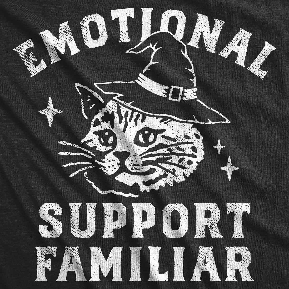 Womens Funny T Shirts Emotional Support Familiar Sarcastic Halloween Graphic Tee for Ladies