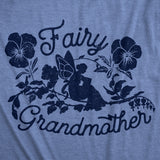 Womens Fairy Grandmother Funny T Shirts Cute Mothers Day Gift Tee For Ladies