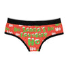 Santa's Favorite Ho Womens Panties Funny Sexy Christmas Underwear For Ladies