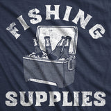 Mens Funny T Shirts Fishing Supplies Sarcastic Drinking Graphic Tee for Men