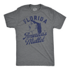 Mens Funny T Shirts Florida Americas Mullet Sarcastic Graphic Tee For Men