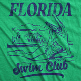 Womens Funny T Shirts Florida Swim Club Sarcastic Alligator Graphic Novelty Tee For Ladies