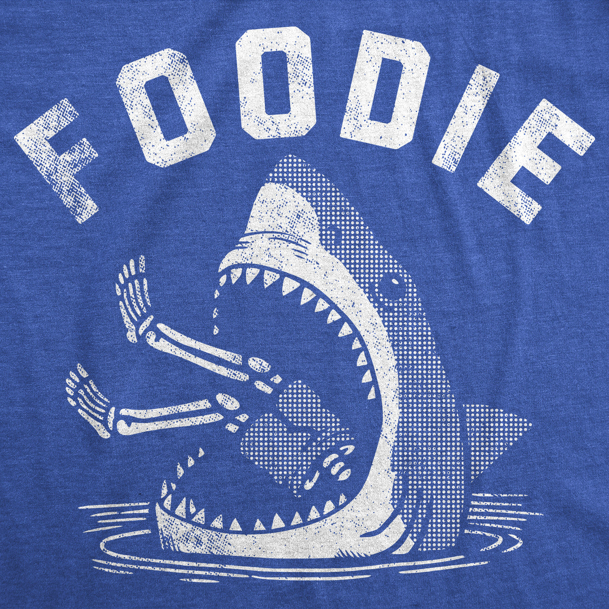 Mens Funny T Shirts Foodie Sarcastic Shark Attack Graphic Novelty Tee for Men