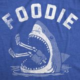 Mens Funny T Shirts Foodie Sarcastic Shark Attack Graphic Novelty Tee for Men