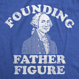 Mens Funny T Shirts Founding Father Figure Sarcastic President Graphic Tee For Men