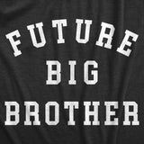 Youth Future Big Brother T Shirt Funny Sibling New Baby Joke Tee For Kids