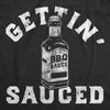 Getting Sauced Sarcastic Barbecue Graphic Cooking Kitchen Utensils