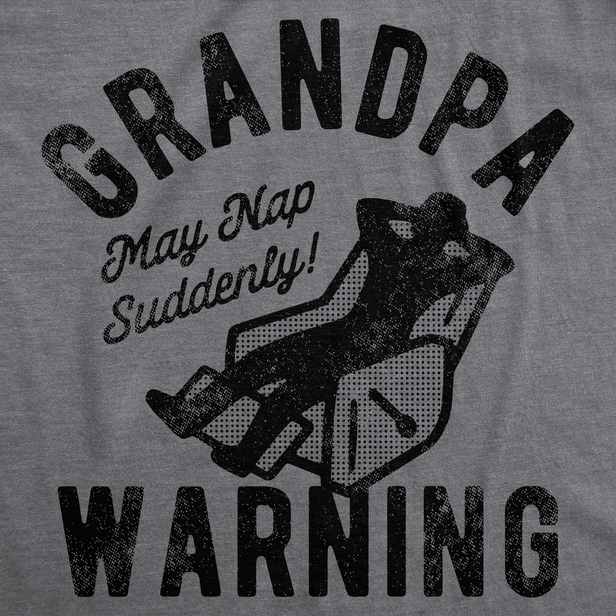 Mens Funny T Shirts Grandpa Warning Sarcastic Fathers Day Tee for Men