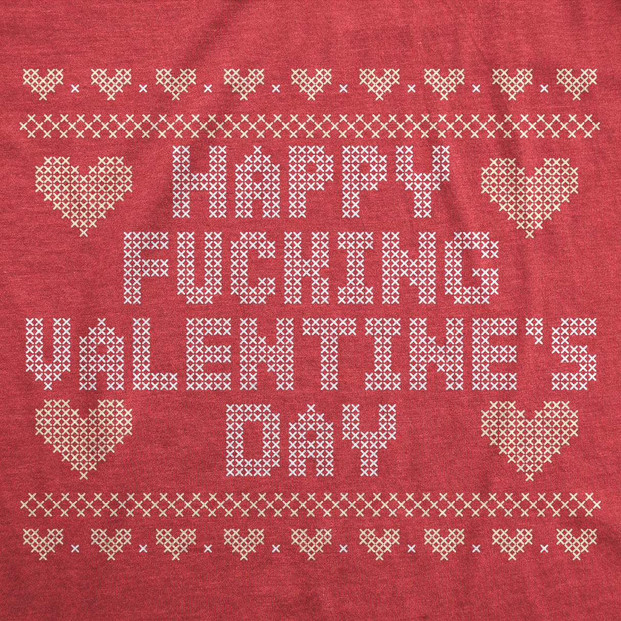 Mens Happy Fucking Valentines Day T Shirt Funny Swearing Valentine Gift Tee For Guys
