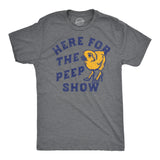 Mens Funny T Shirts Here for The Peep Show Sarcastic Graphic Tee for Men