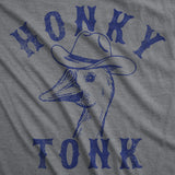 Womens Funny T Shirts Honky Tonk Sarcastic Goose Graphic Novelty Tee For Ladies