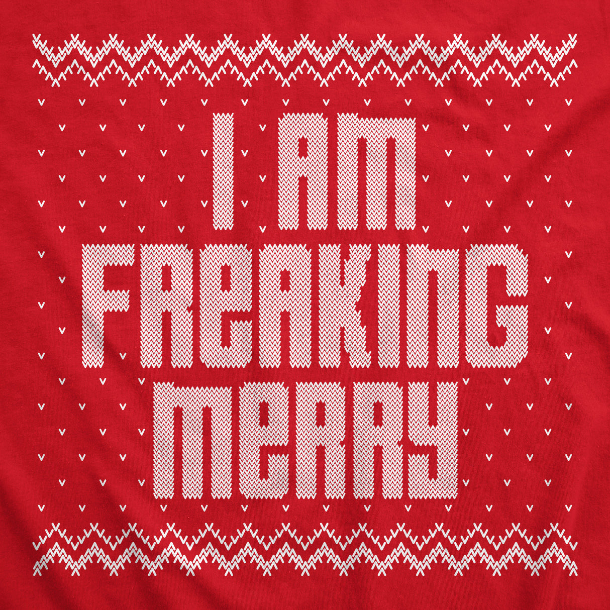 I Am Freaking Merry Unisex Hoodie Funny Sarcastic Christmas Graphic Hooded Sweatshirt