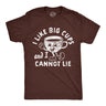 Mens Funny T Shirts I Like Big Cups and I Cannot Lie Sarcastic Caffeine Lovers Tee for Men