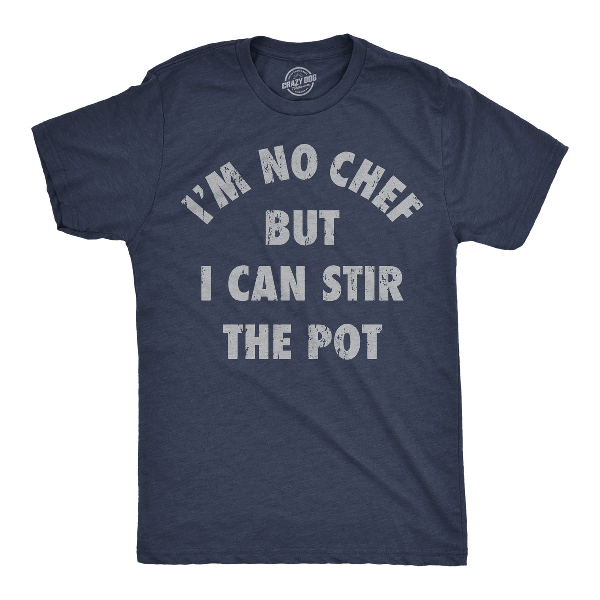 Mens Funny T Shirts Im No Chef But I Can Stir The Pot Sarcastic Graphic Novelty Tee for Men