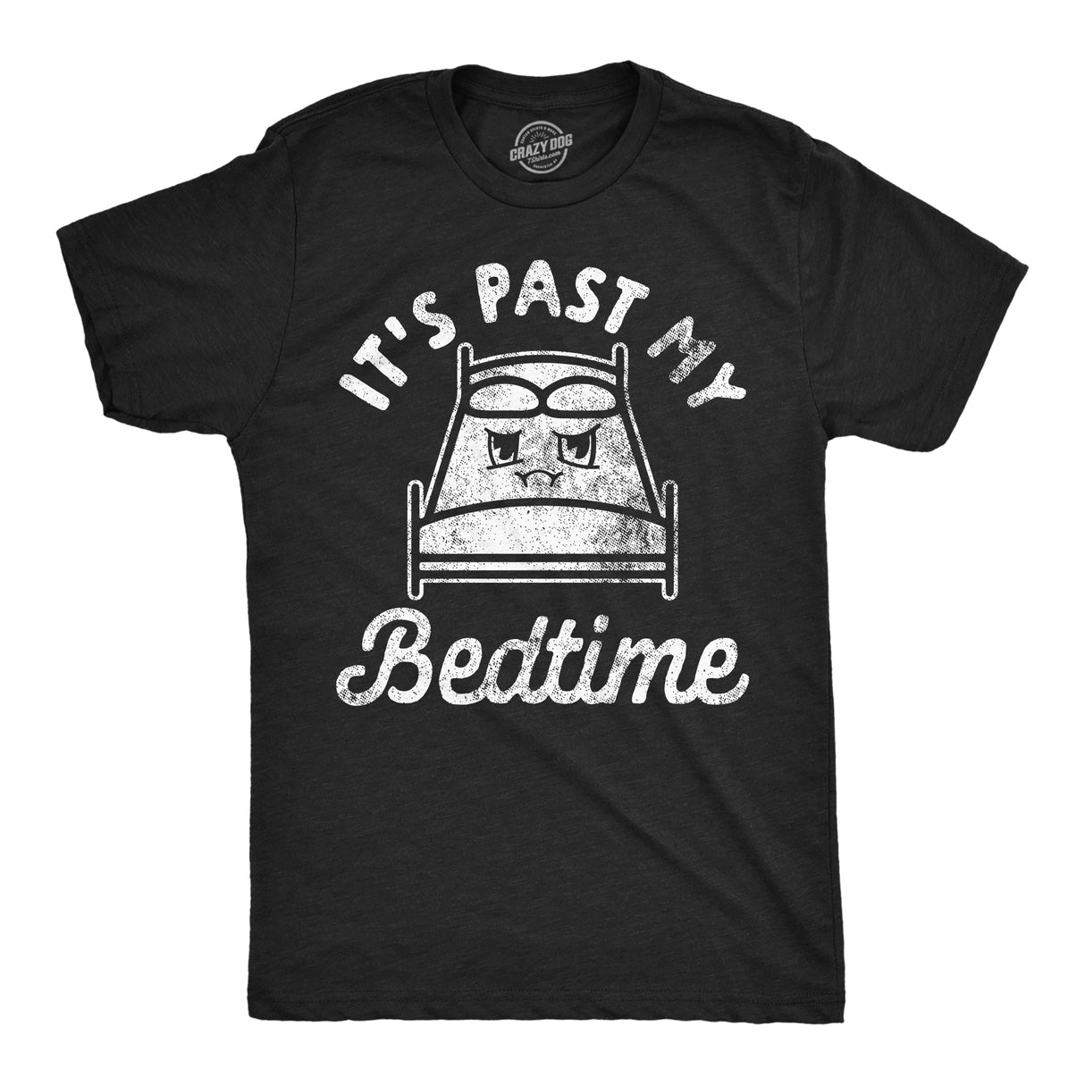 Mens Funny T Shirts Its Past My Bedtime Sarcastic Sleepy Graphic Tee for Men