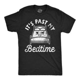 Mens Funny T Shirts Its Past My Bedtime Sarcastic Sleepy Graphic Tee for Men