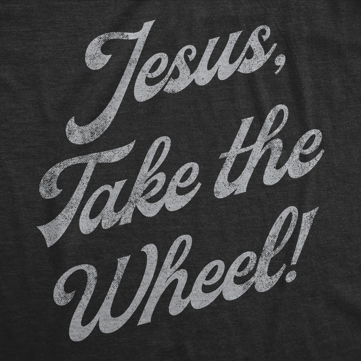 Womens Funny T Shirts Jesus Take The Wheel Sarcastic Graphic Tee for Ladies