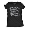 Womens Funny T Shirts Kiss Me Now Midnight Is Past My Bedtime Sarcastic New Years Eve Novelty Tee for Ladies