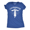 Womens Later Hater Funny Jesus Graphic Tee Sarcastic Christian Tee For Ladies