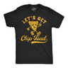 Mens Funny T Shirts Lets Get Chip Faced Sarcastic Party Graphic Tee for Men