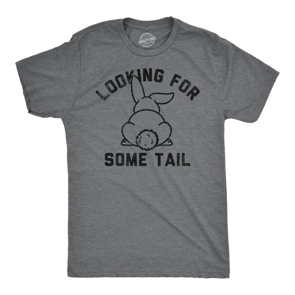 Mens Looking For Some Tail Funny T Shirts Easter Sunday Graphic Tee For Men