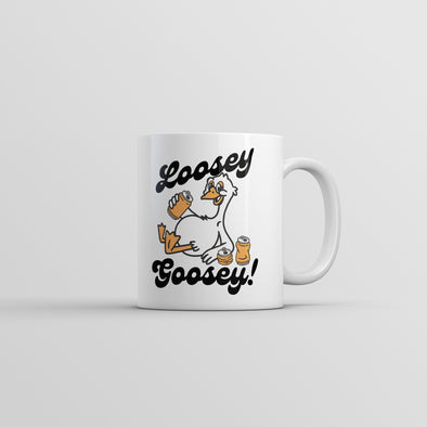 Loosey Goosey Mug Funny Drinking Graphic Novelty Coffee Cup-11oz