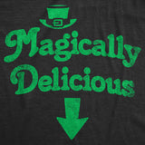 Mens Funny T Shirts Magically Delicious Arrow St Patricks Day Sarcastic Tee