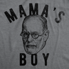 Mens Funny T Shirts Mama's Boy Sigmund Freud Sarcastic Graphic Tee For Men