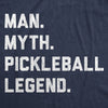 Mens Funny Pickleball T Shirts Hilarious Pickleball Sports Tees for Guys