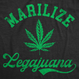 Mens Marilize Legajuana Funny T Shirts Sarcastic 420 Graphic Tee For Men