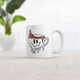 Dripping Melting Smiling Coffee Cup Mug Funny Novelty Gift Cup-11oz