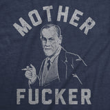 Mens Funny T Shirts Mother Fucker Freud Sarcastic Graphic Novelty Tee for Men